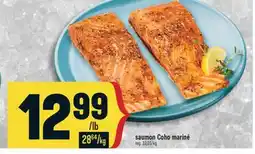 Marché Adonis Saumon Coho Mariné offer