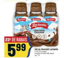 Marché Adonis LAIT AU CHOCOLAT LACTANTIA | LACTANTIA CHOCOLATE MILK offer