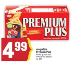Marché Adonis CRAQUELINS PREMIUM PLUS | PREMIUM PLUS CRACKERS offer