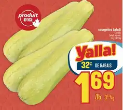 Marché Adonis COURGETTES BALADI | BALADI SQUASH offer