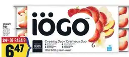 Marché Adonis YOGOURT IÖGO | IÖGO YOGURT offer