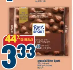 Marché Adonis CHOCOLAT RITTER SPORT | RITTER SPORT CHOCOLATE offer
