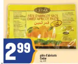 Marché Adonis PÂTE D'ABRICOTS CEDAR offer