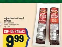 Marché Adonis SOJUK CHUB TOUT BOEUF SOLMAZ | SOLMAZ ALL BEEF SOJUK CHUB offer