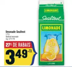 Marché Adonis LIMONADE SEALTEST | SEALTEST LEMONADE offer