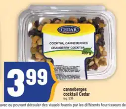 Marché Adonis CANNEBERGES COCKTAIL CEDAR offer