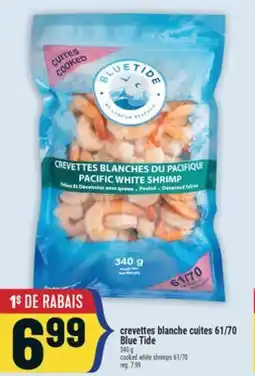 Marché Adonis CREVETTES BLANCHE CUITES 61/70 BLUE TIDE | COOKED WHITE SHRIMPS 61/70 offer