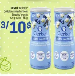 Uniprix NESTLÉ Collations sélectionnées/Selected snacks offer