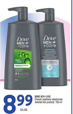 Uniprix DOVE MEN+CARE Produits capillaires sélectionnés/Selected hair products offer