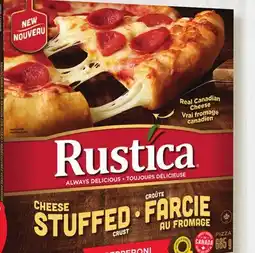 Marches Tradition RUSTICA CROÛTE FARCIE, LÈVE-AU-FOUR FROZEN PIZZA offer