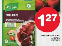Marches Tradition KNORR SAUCE MIX offer