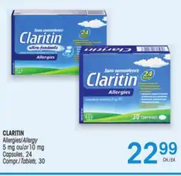 Uniprix CLARITIN Allergies, Capsules/Allergy, Tablets offer