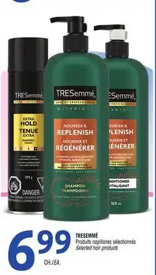 Uniprix TRESEMMÉ Produits capillaires sélectionnés/Selected hair products offer