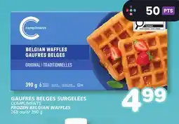 Marches Tradition COMPLIMENTS FROZEN BELGIAN WAFFLES offer