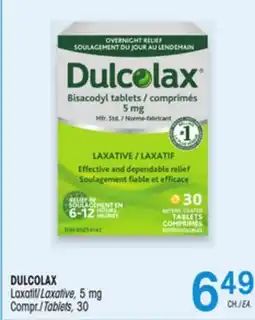 Uniprix DULCOLAX Laxatif/Laxative, 5 mg offer