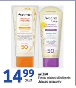 Uniprix AVEENO Écrans solaires sélectionnés /Selected sunscreens offer
