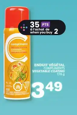 Marches Tradition COMPLIMENTS VEGETABLE COATING offer