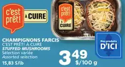 Marches Tradition C'EST PRÊT! À CUIRE STUFFED MUSHROOMS offer
