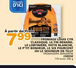 Marches Tradition FROMAGERIE BERGERON CHEESE offer