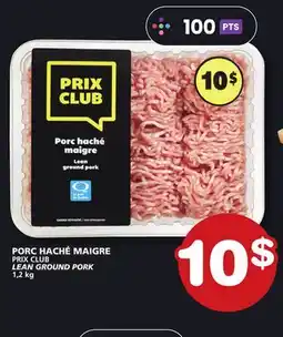 Marches Tradition PRIX CLUB LEAN GROUND PORK offer