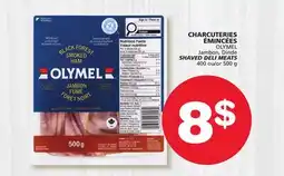 Marches Tradition OLYMEL Jambon, Dinde SHAVED DELI MEATS offer