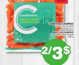 Marches Tradition COMPLIMENTS BABY-CUT CARROTS offer