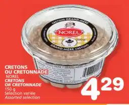 Marches Tradition NOREL CRETONS OR CRETONNADE offer