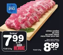 Marches Tradition FRESH PORK BACK RIBS offer