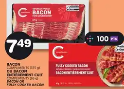Marches Tradition COMPLIMENTS (65 g) BACON OR FULLY COOKED BACON offer