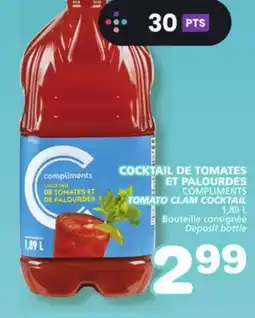 Marches Tradition COMPLIMENTS TOMATO CLAM COCKTAIL offer