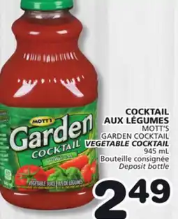 Marches Tradition MOTT'S GARDEN COCKTAIL GARDEN COCKTAIL offer