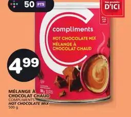 Marches Tradition COMPLIMENTS HOT CHOCOLATE MIX offer