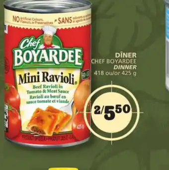 Marches Tradition CHEF BOYARDEE DINNER offer