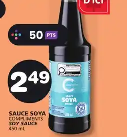 Marches Tradition COMPLIMENTS SOY SAUCE offer