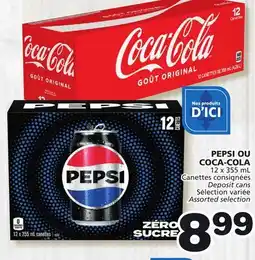 Marches Tradition PEPSI OR COCA-COLA offer