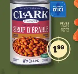 Marches Tradition CLARK BEANS offer