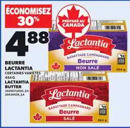 Provigo LACTANTIA BUTTER, 454 G offer