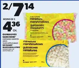 Provigo NO NAME MARSHMALLOWS, 400 G offer