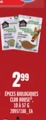 Provigo CLUB HOUSE , 10 À 57 G offer