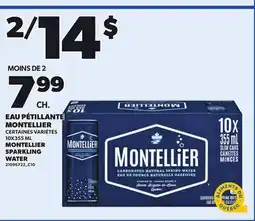 Provigo EAU PÉTILLANTE MONTELLIER, 10X355 ML offer