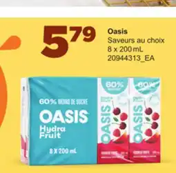 Provigo OASIS SAVEURS AU CHOIX, 8 X 200ML offer