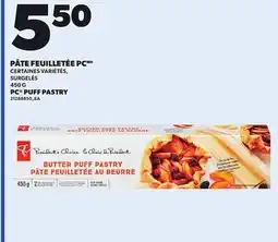 Provigo PC PUFF PASTRY, 450 G offer