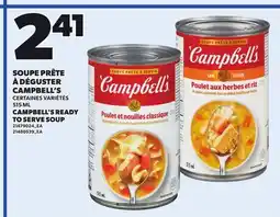 Provigo CAMPBELL'S READY TO SERVE SOUP, 515 ML offer