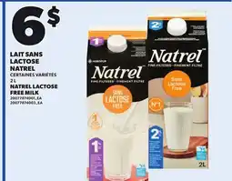 Provigo NATREL LACTOSE FREE MILK, 2 L offer