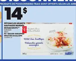 Provigo PC BACON-WRAPPED WILD SEA SCALLOPS, 260 G offer