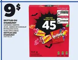Provigo SKITTLES AND STARBURST offer