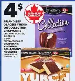 Provigo CHAPMAN'S YUKON OR COLLECTION'S NOVELTIES offer