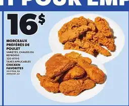Provigo CHICKEN FAVORITES, 320-870 G offer