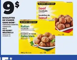 Provigo NO NAME MEATBALLS, 680 G offer
