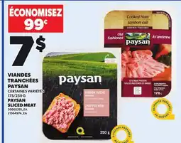 Provigo PAYSAN SLICED MEAT, 175/250 G offer